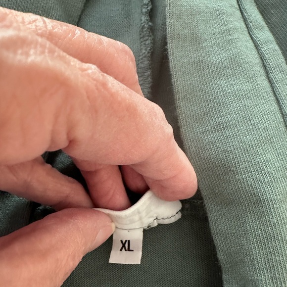 Bryn Walker Women’s XL Spruce Green Hooded Pullover - Picture 8 of 15